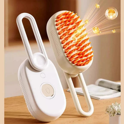 Brosse à vapeur pour chat 3en1