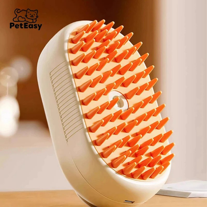 Brosse à vapeur pour chat 3en1